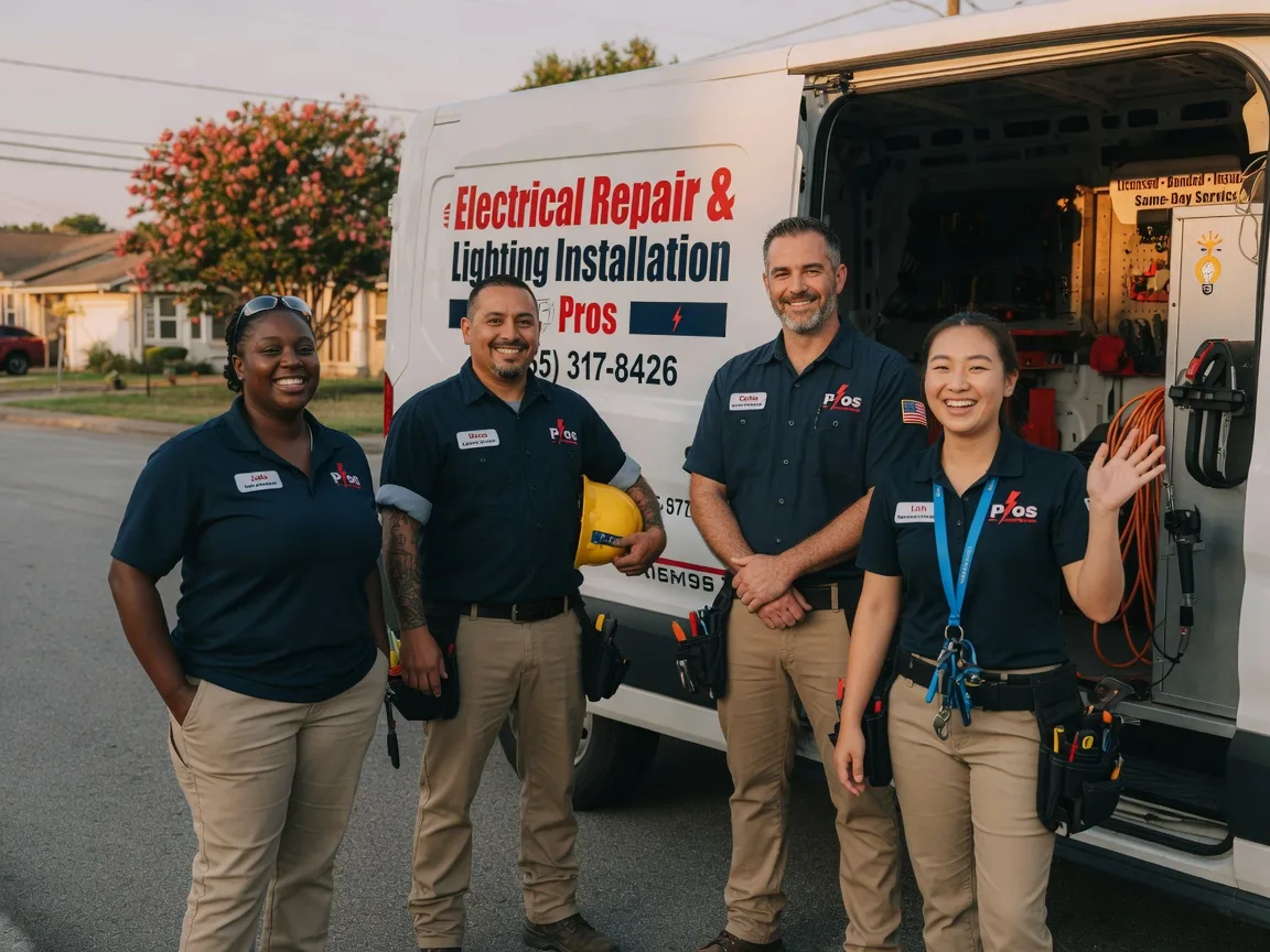 Licensed Electrician company in Leesville, TX